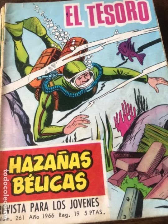 Tebeos: C&oacute;mic Haza&ntilde;as B&eacute;licas a&ntilde;os 60 - Foto 9