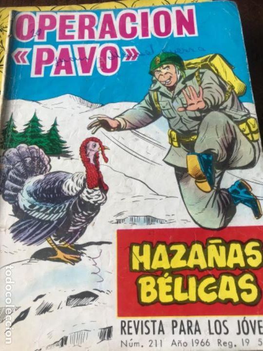 Tebeos: C&oacute;mic Haza&ntilde;as B&eacute;licas a&ntilde;os 60 - Foto 11