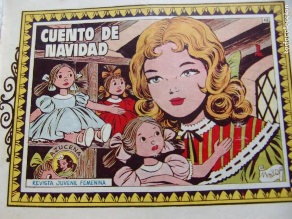 Tebeos: REVISTA JUVENIL AZUCENA N&Uacute;M. 48 - CUENTO DE NAVIDAD - Foto 1