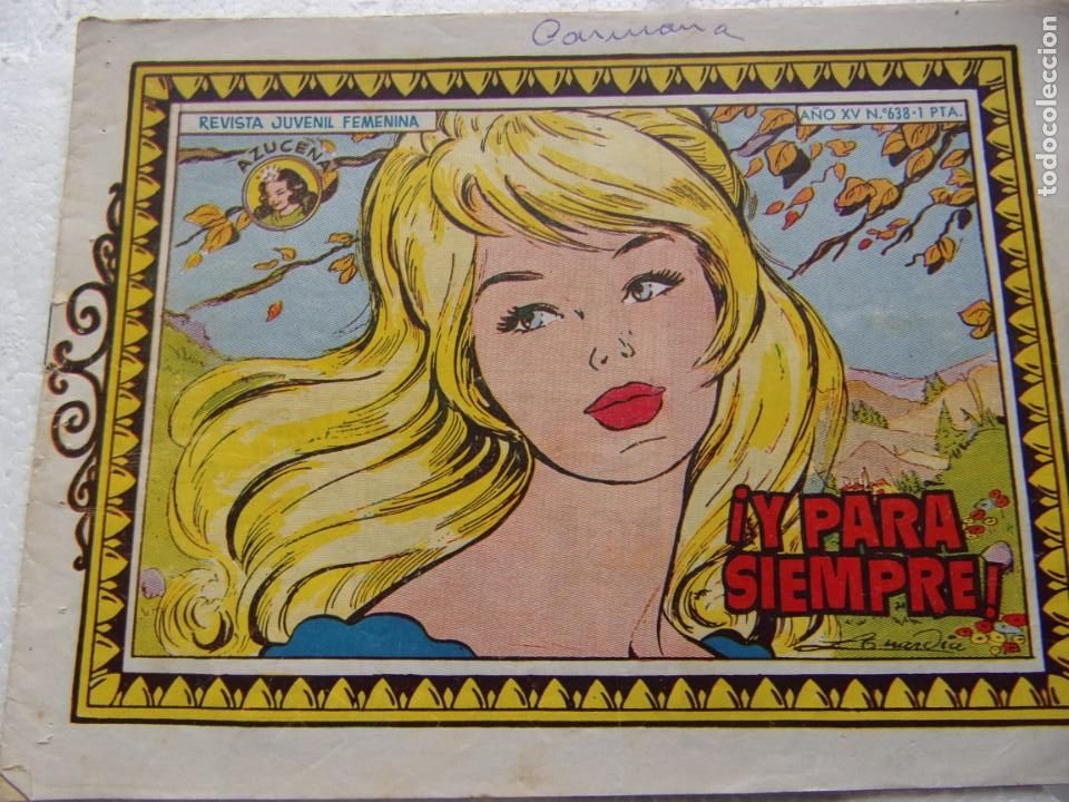 Tebeos: REVISTA JUVENIL AZUCENA N&Uacute;M. 638 - &iexcl; Y PARA SIEMPRE ! - Foto 1