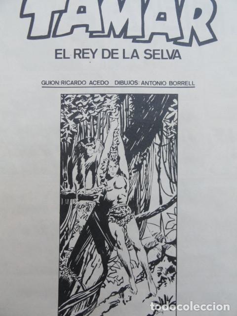 Tebeos: C&Oacute;MIC TAMAR REY DE LA SELVA. Ed. TORAY. - Foto 2