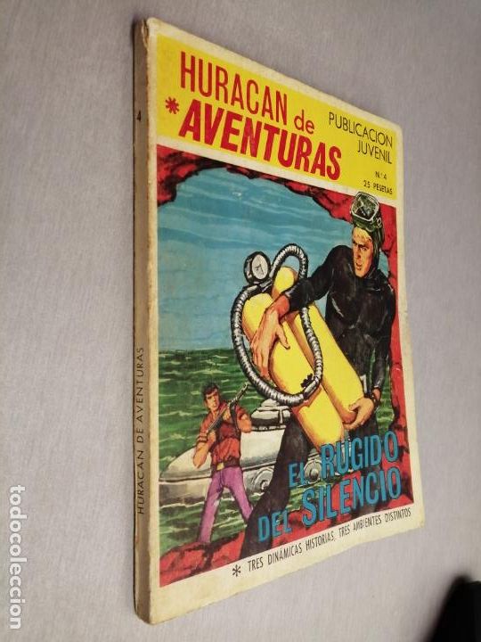 Tebeos: HURAC&Aacute;N DE AVENTURAS N&ordm; 4 / TORAY 1969 - Foto 1