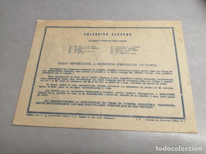Tebeos: AZUCENA N&ordm; 174 / TORAY ORIGINAL - Foto 2