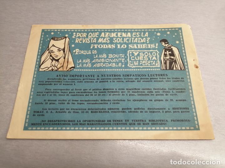 Tebeos: AZUCENA N&ordm; 221 / TORAY ORIGINAL - Foto 2