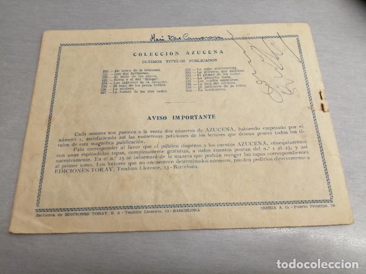 Tebeos: AZUCENA N&ordm; 335 / TORAY ORIGINAL - Foto 2