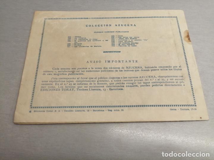 Tebeos: AZUCENA N&ordm; 539 / TORAY ORIGINAL - Foto 2