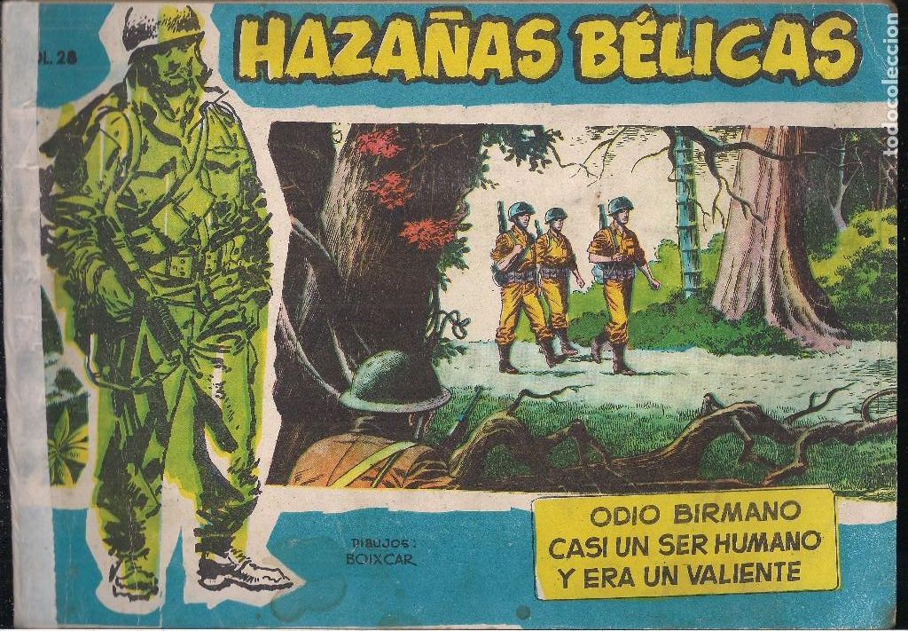 Tebeos: HAZA&Ntilde;AS BELICAS EXTRA SERIE AZUL N&ordm; 28 - Foto 1