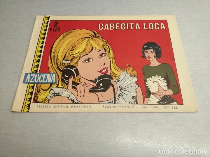Tebeos: AZUCENA N&ordm; 966 / TORAY ORIGINAL - Foto 1