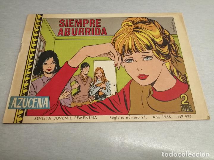 Tebeos: AZUCENA N&ordm; 979 / TORAY ORIGINAL - Foto 1