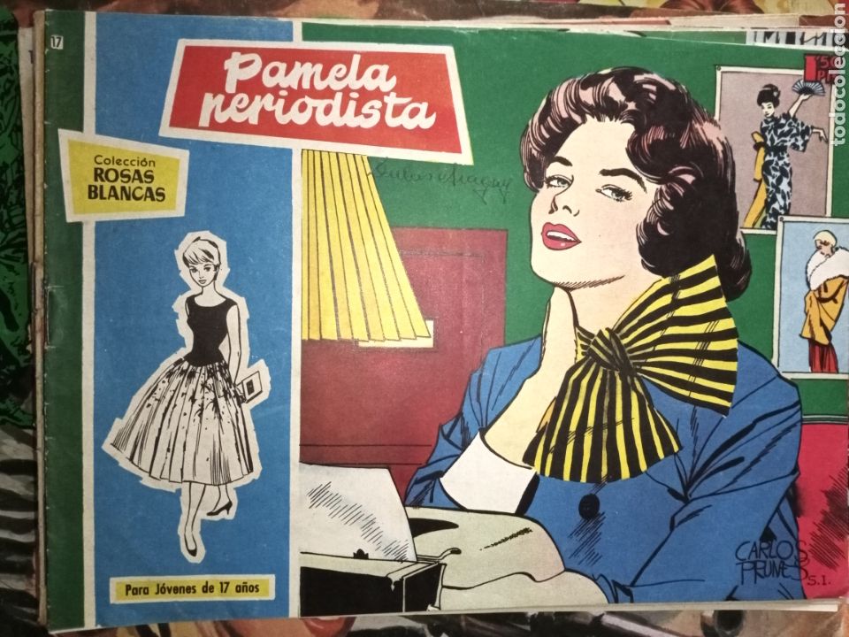 Tebeos: Colecci&oacute;n rosas blancas 17 - Foto 1