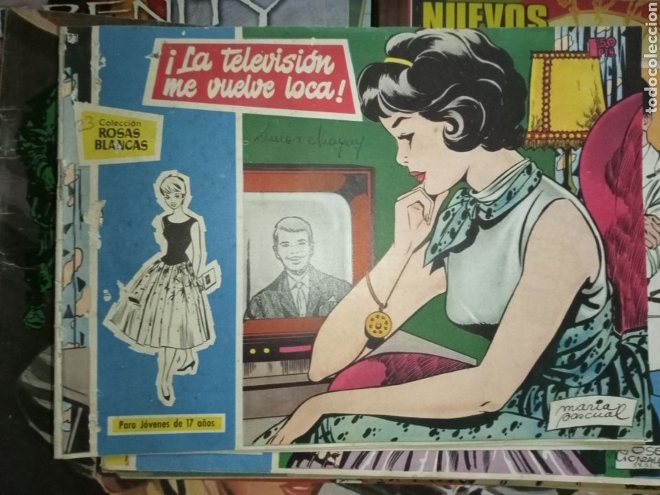 Tebeos: Colecci&oacute;n rosas blancas 23 - Foto 1