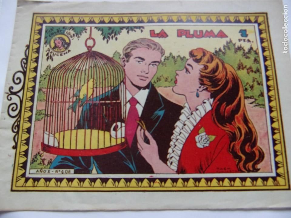 Tebeos: REVISTA JUVENIL AZUCENA N&Uacute;M. 408 - la pluma - Foto 1