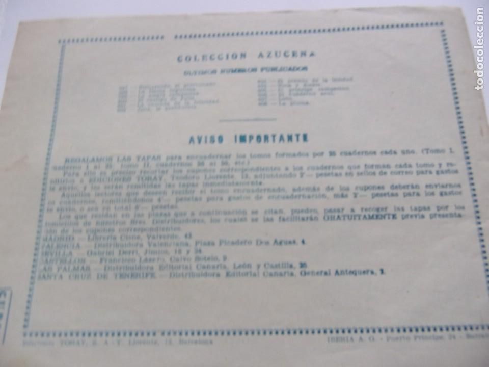 Tebeos: REVISTA JUVENIL AZUCENA N&Uacute;M. 408 - la pluma - Foto 2