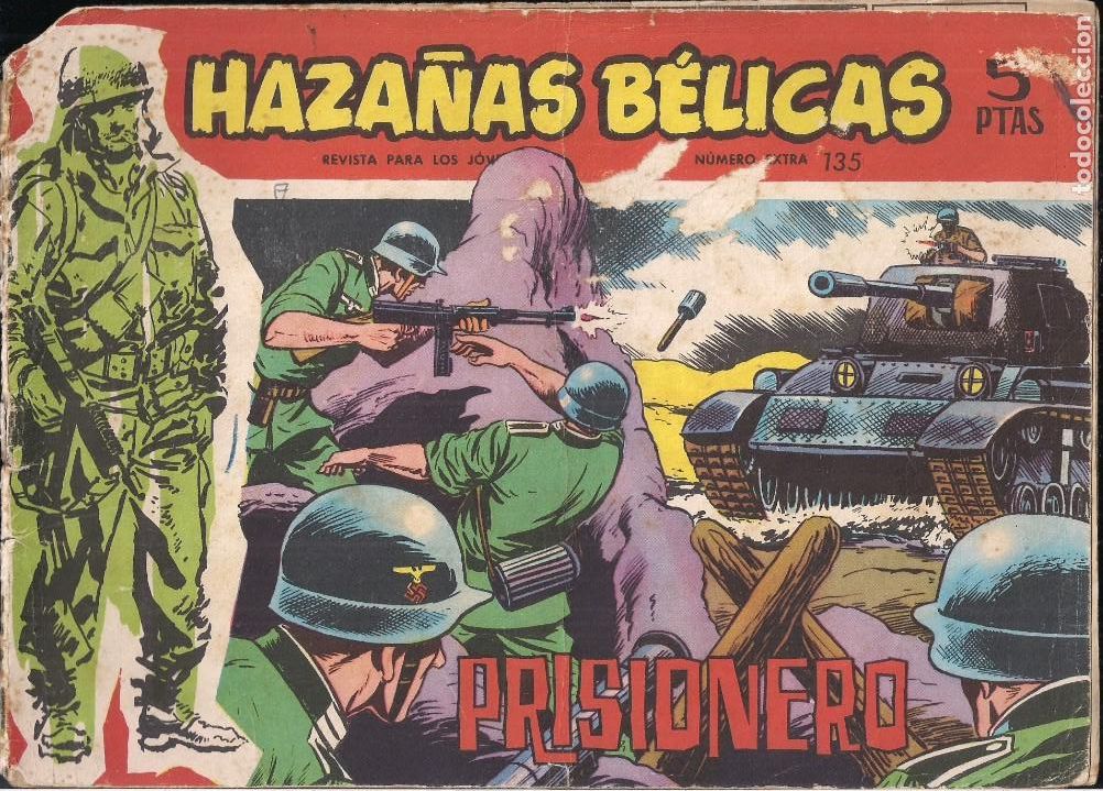 Tebeos: HAZA&Ntilde;AS BELICAS EXTRA SERIE ROJA N&ordm; 135 - Foto 1