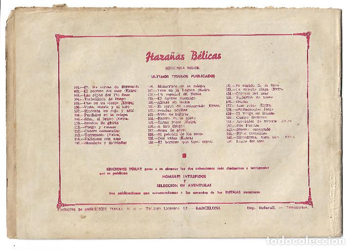 Tebeos: HAZA&Ntilde;AS BELICAS N&ordm; 146 - ORIGINAL - Foto 2