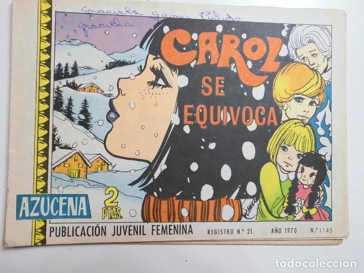 Tebeos: AZUCENA N&ordm; 1145 TORAY - Foto 1