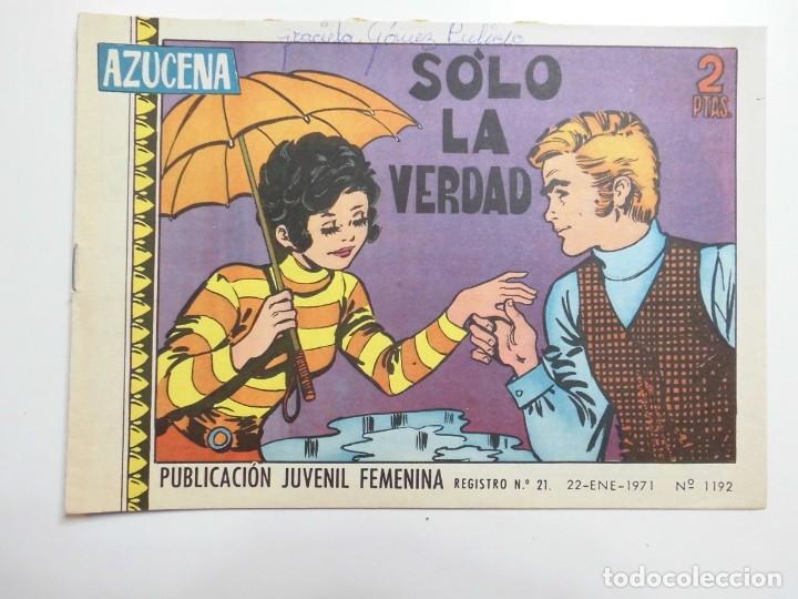 Tebeos: AZUCENA N&ordm; 1192 TORAY - Foto 1