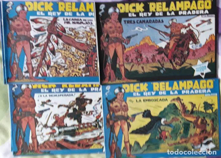 Tebeos: DICK RELAMPAGO, EL REY DE LA PRADERA FACSIMIL COMPLETA. 28 NUMEROS - Foto 1