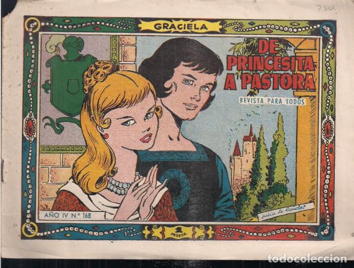 Tebeos: GRACIELA N&ordm; 168: DE PRINCESITA A PASTORA - Foto 1