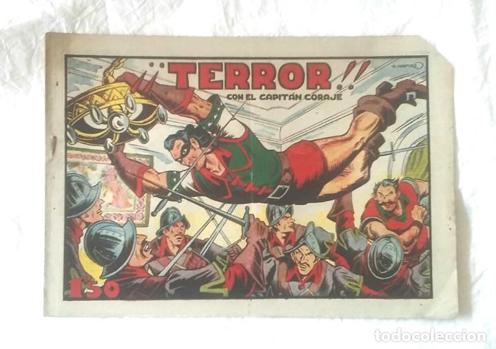 Tebeos: El Capitan Coraje n&ordm; 31 Terror Ediciones Toray Original a&ntilde;os 40 - Foto 1
