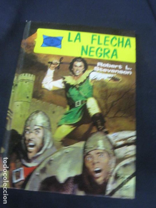 Tebeos: LA FLECHA NEGRA. ROBERT L. STEVENSON. EDICIONES TORAY 1976 - Foto 2