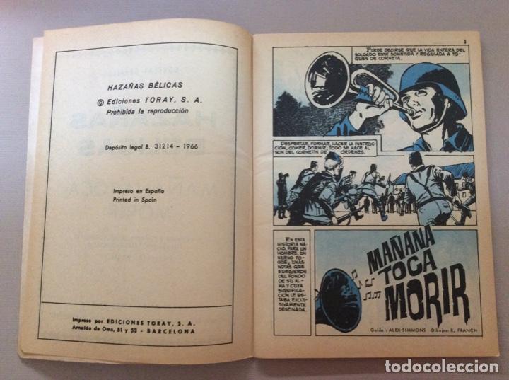 Tebeos: HAZA&Ntilde;AS B&Eacute;LICAS N 133 - Foto 2