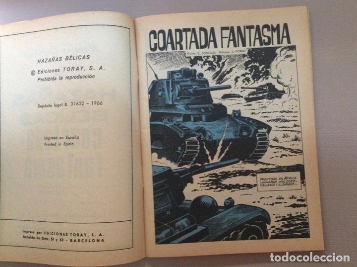 Tebeos: HAZA&Ntilde;AS B&Eacute;LICAS N 136 - Foto 2