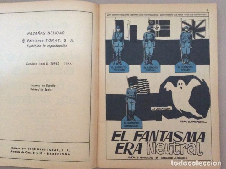 Tebeos: HAZA&Ntilde;AS B&Eacute;LICAS N 141 - Foto 2