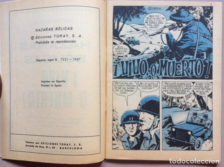 Tebeos: HAZA&Ntilde;AS B&Eacute;LICAS N 143 - Foto 2