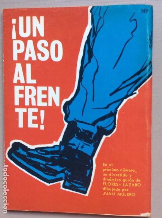 Tebeos: HAZA&Ntilde;AS B&Eacute;LICAS N 149 - Foto 5