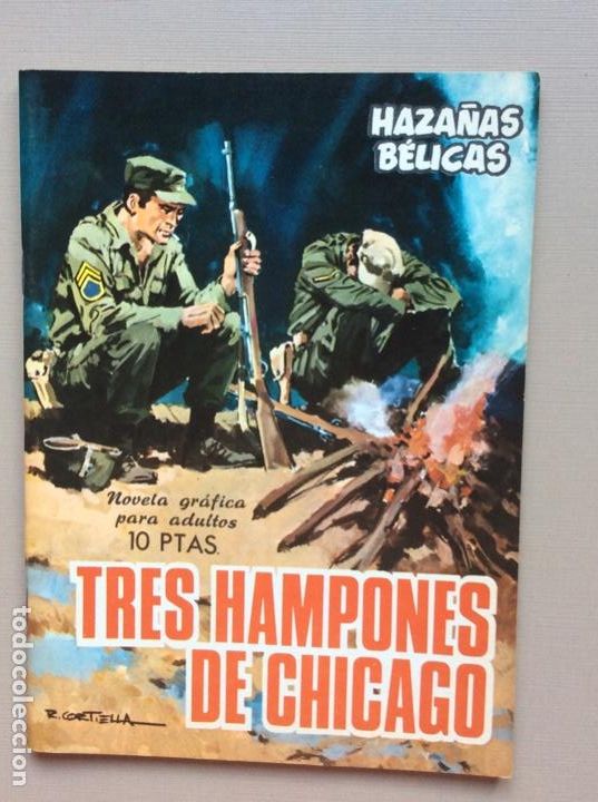 Tebeos: HAZA&Ntilde;AS B&Eacute;LICAS N 154 - Foto 1