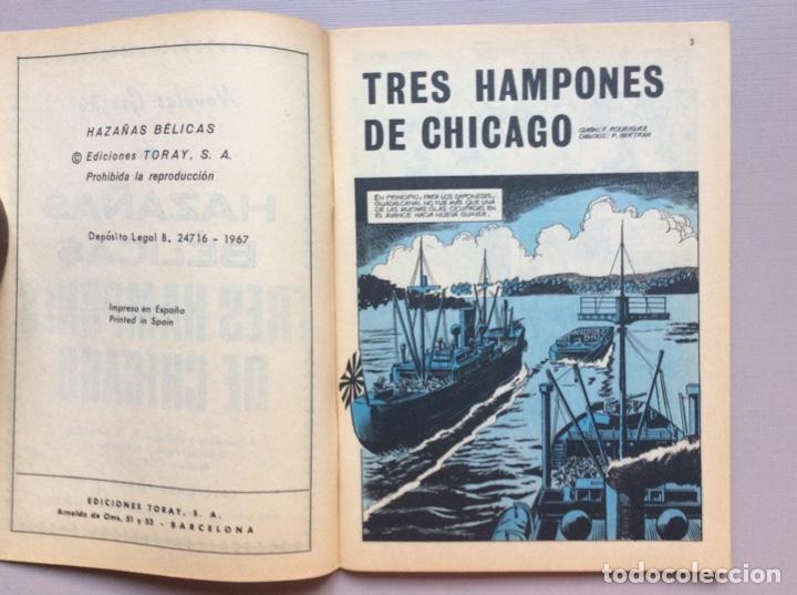 Tebeos: HAZA&Ntilde;AS B&Eacute;LICAS N 154 - Foto 2