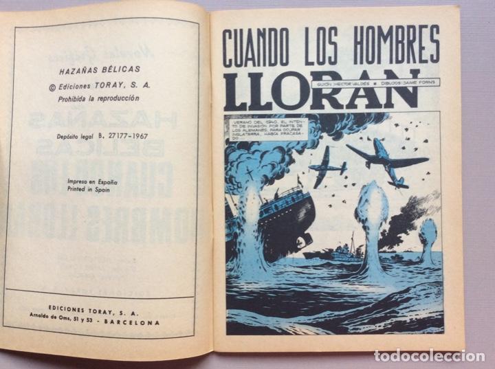 Tebeos: HAZA&Ntilde;AS B&Eacute;LICAS N 156 - Foto 2