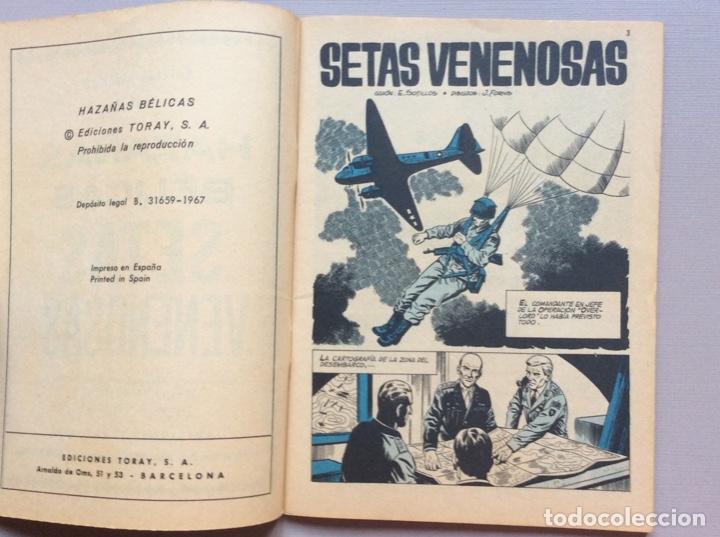 Tebeos: HAZA&Ntilde;AS B&Eacute;LICAS N 160 - Foto 2