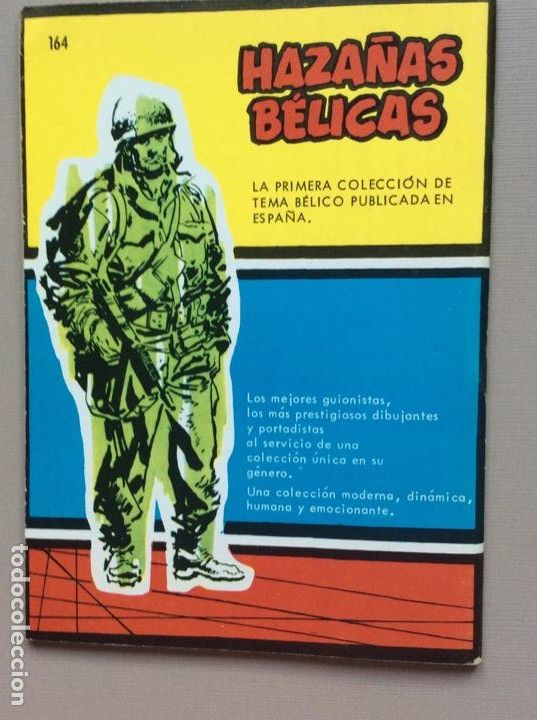 Tebeos: HAZA&Ntilde;AS B&Eacute;LICAS N 164 - Foto 5