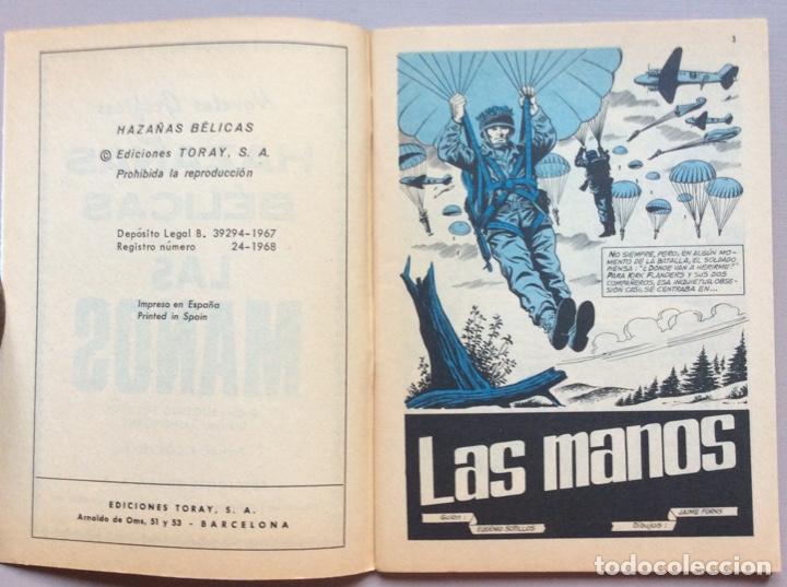 Tebeos: HAZA&Ntilde;AS B&Eacute;LICAS N 165 - Foto 2
