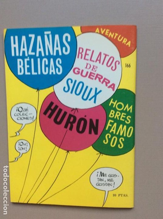 Tebeos: HAZA&Ntilde;AS B&Eacute;LICAS N 166 - Foto 5