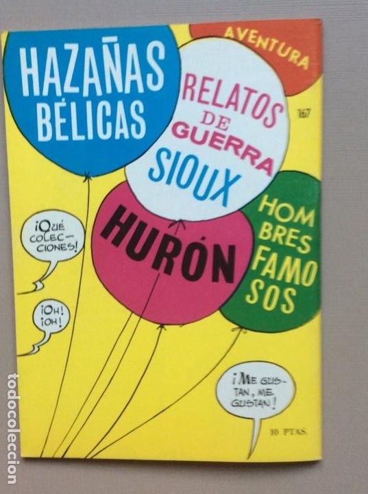 Tebeos: HAZA&Ntilde;AS B&Eacute;LICAS N 167 - Foto 5