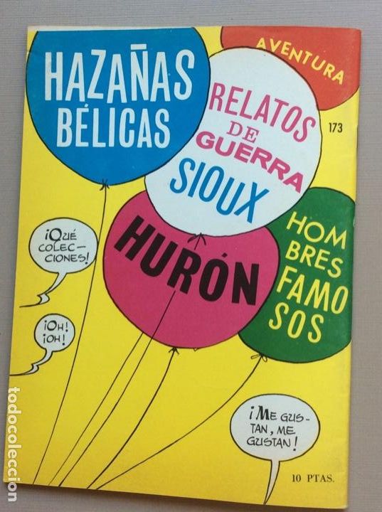 Tebeos: HAZA&Ntilde;AS B&Eacute;LICAS N 173 - Foto 5