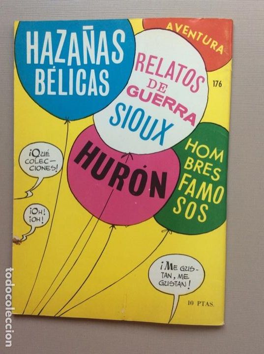 Tebeos: HAZA&Ntilde;AS B&Eacute;LICAS N 176 - Foto 5