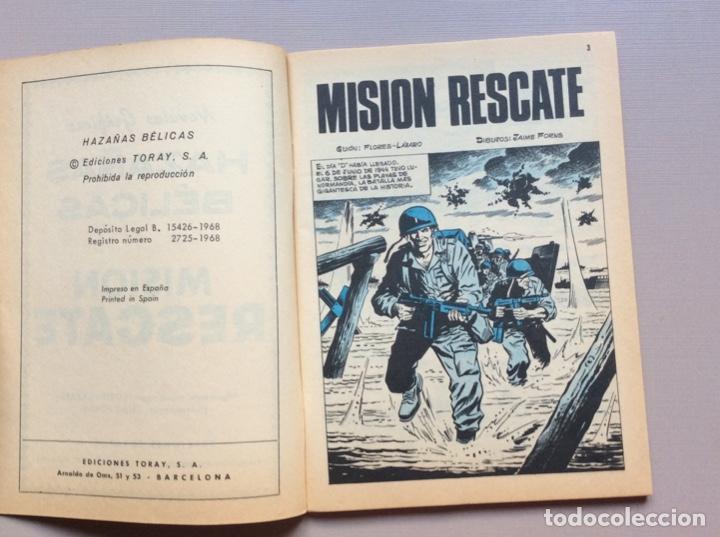 Tebeos: HAZA&Ntilde;AS B&Eacute;LICAS N 178 - Foto 2