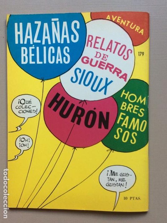 Tebeos: HAZA&Ntilde;AS B&Eacute;LICAS N 179 - Foto 5