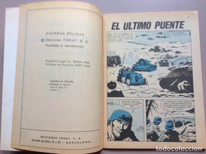 Tebeos: HAZA&Ntilde;AS B&Eacute;LICAS N 186 - Foto 2
