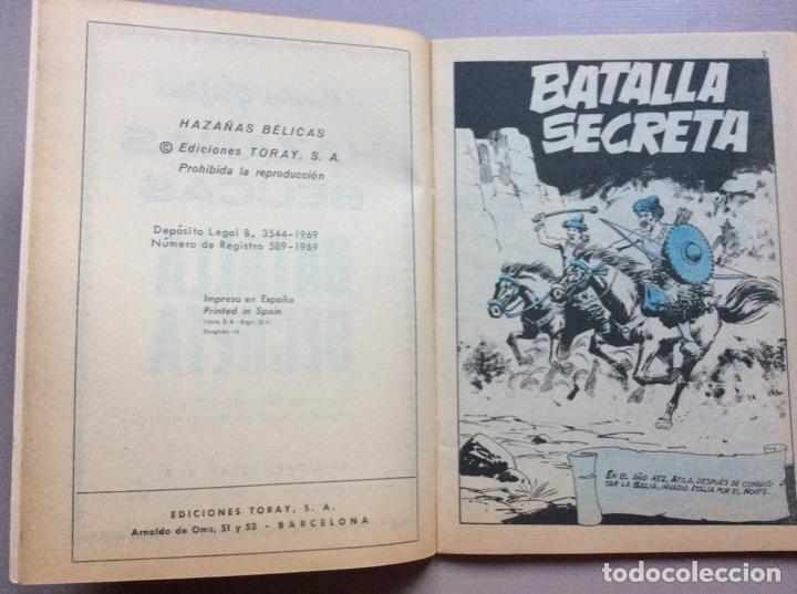 Tebeos: HAZA&Ntilde;AS B&Eacute;LICAS N 193 - Foto 2