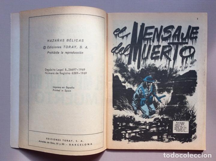 Tebeos: HAZA&Ntilde;AS B&Eacute;LICAS N 204 - Foto 2