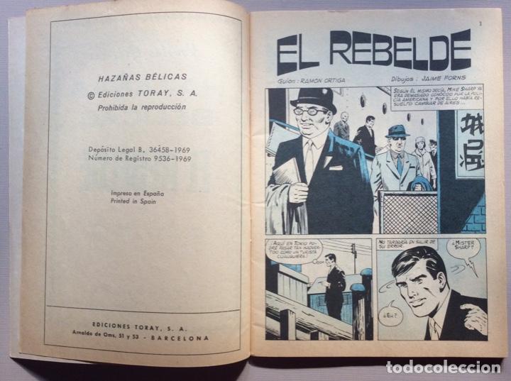 Tebeos: HAZA&Ntilde;AS B&Eacute;LICAS N 211 - Foto 2