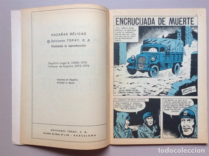Tebeos: HAZA&Ntilde;AS B&Eacute;LICAS N 223 - Foto 2