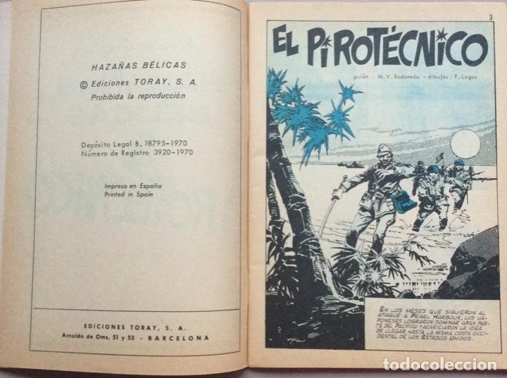 Tebeos: HAZA&Ntilde;AS B&Eacute;LICAS N 224 - Foto 2
