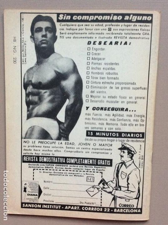 Tebeos: HAZA&Ntilde;AS B&Eacute;LICAS N 230 - Foto 5