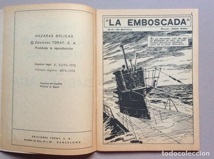Tebeos: HAZA&Ntilde;AS B&Eacute;LICAS N 231 - Foto 2